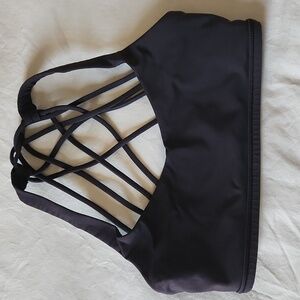 Black Lululemon bra